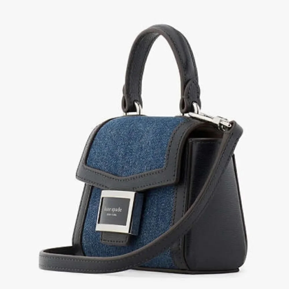 Katy Denim Micro Crossbody